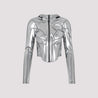 MUGLER-OUTLET-SALE-Jacket SILBER-ARCHIVIST