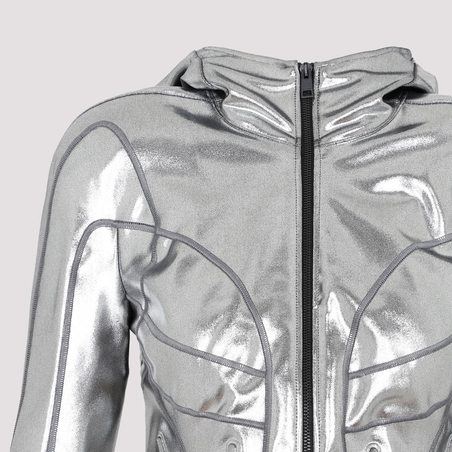 MUGLER-OUTLET-SALE-Jacket SILBER-ARCHIVIST