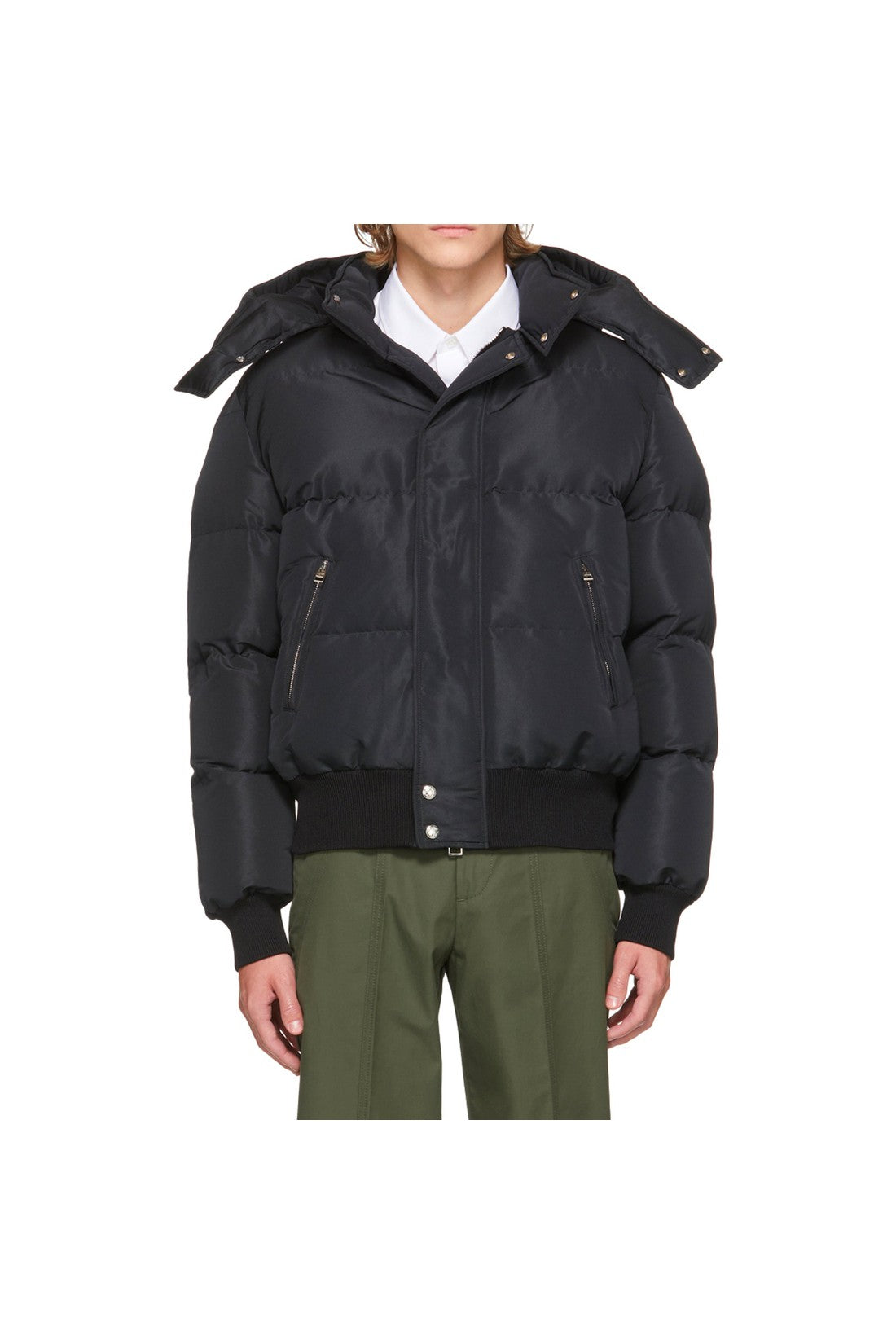 ALEXANDER MCQUEEN-OUTLET-SALE-Jacket Schwarz-ARCHIVIST