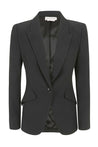 ALEXANDER MCQUEEN-OUTLET-SALE-Jacket Schwarz-ARCHIVIST