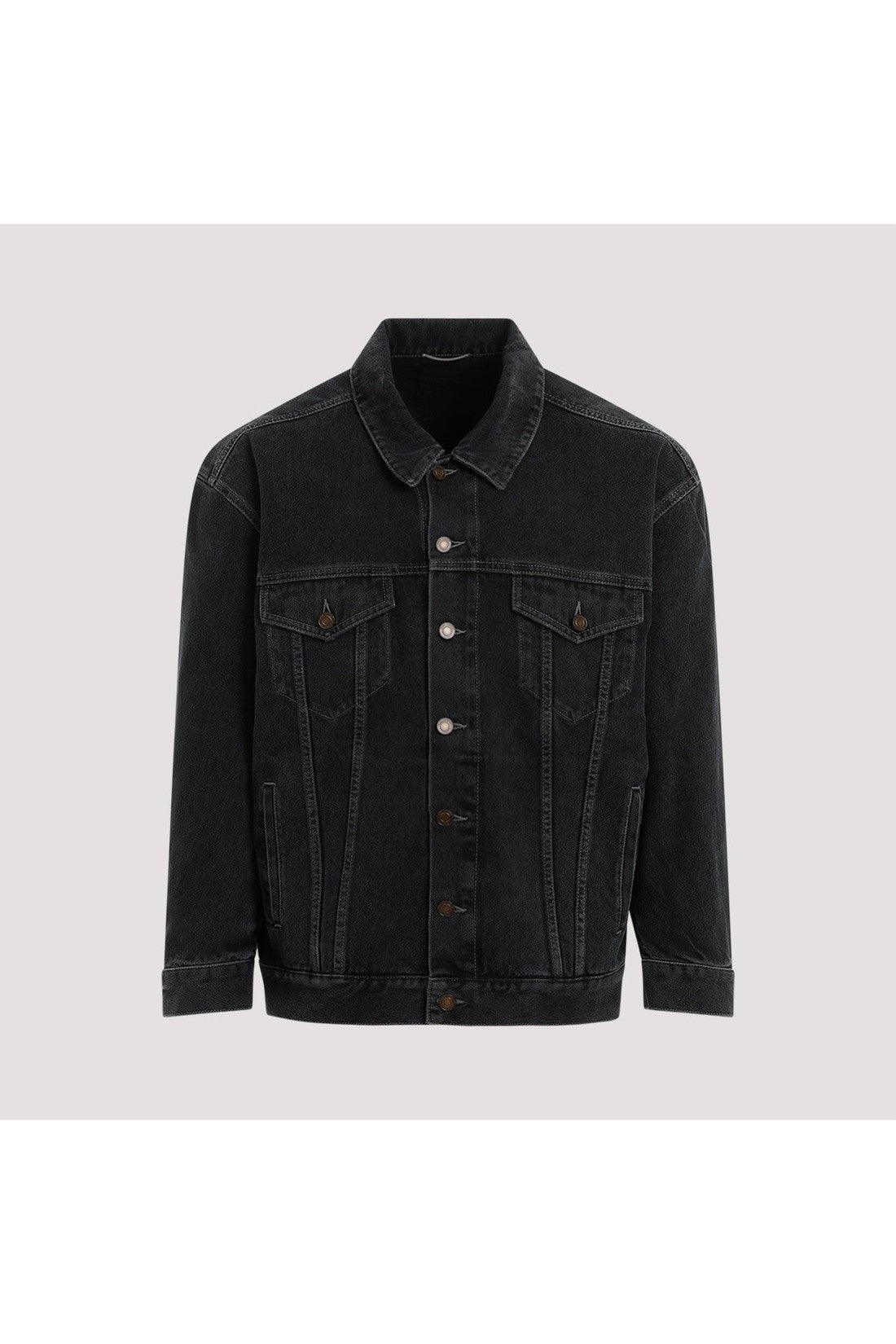 SAINT LAURENT-OUTLET-SALE-Jacket Schwarz-ARCHIVIST