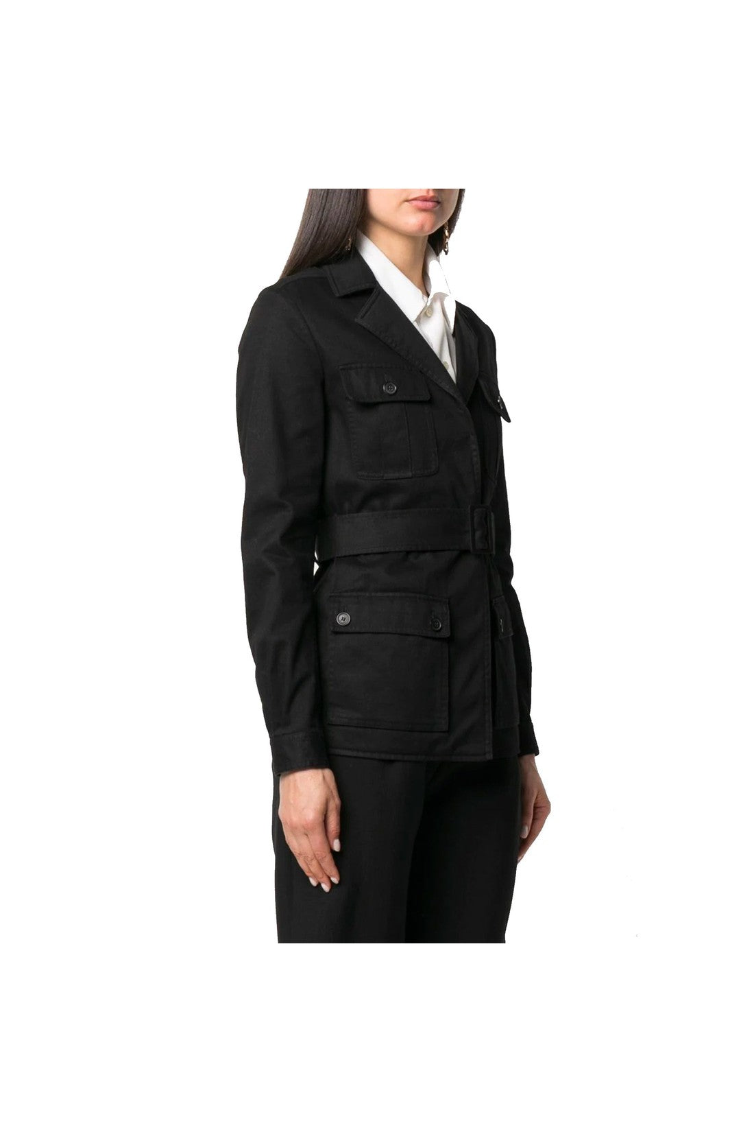 SAINT LAURENT-OUTLET-SALE-Jacket Schwarz-ARCHIVIST