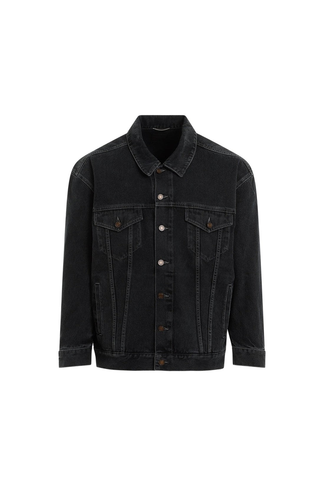 SAINT LAURENT-OUTLET-SALE-Jacket Schwarz-ARCHIVIST