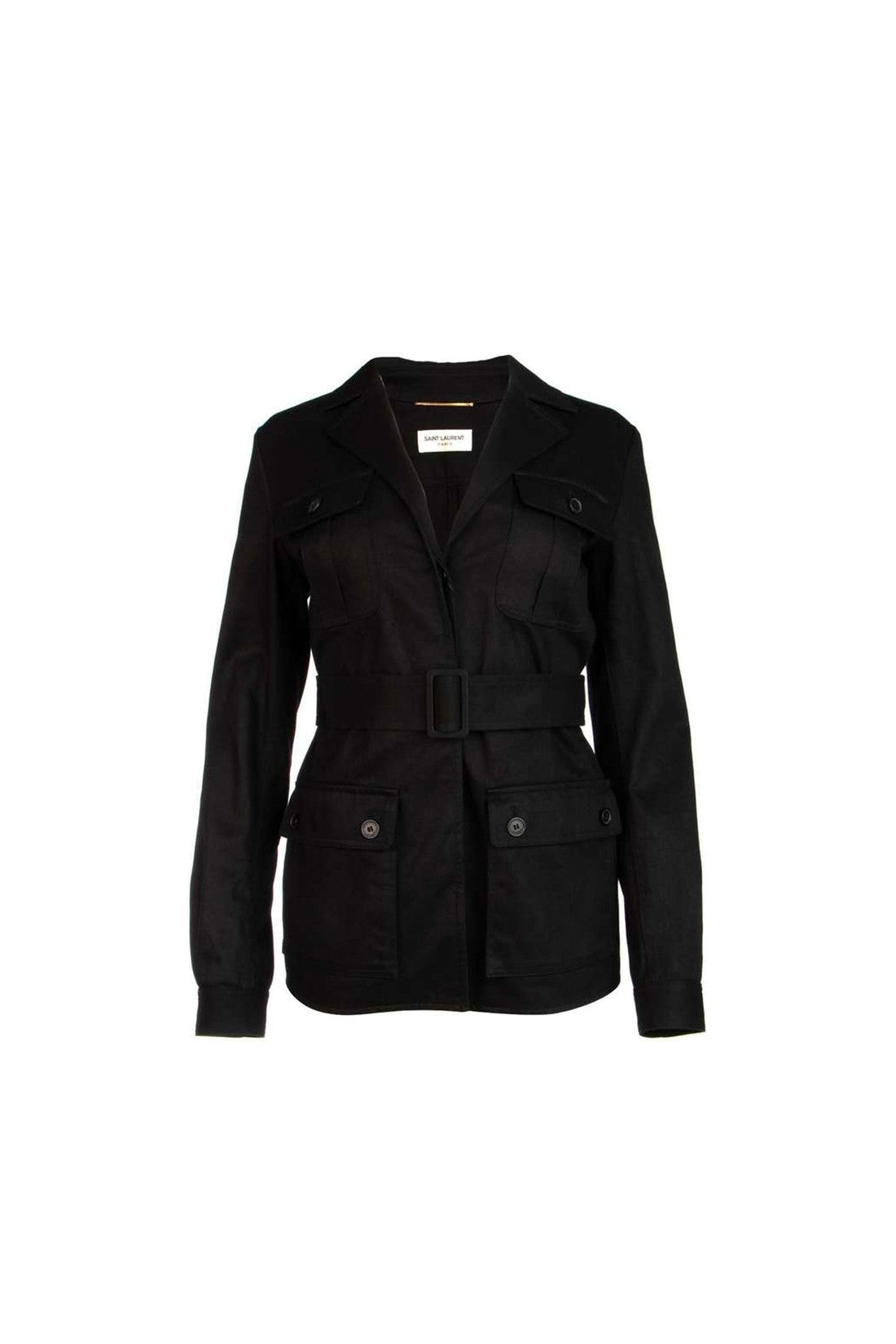 SAINT LAURENT-OUTLET-SALE-Jacket Schwarz-ARCHIVIST