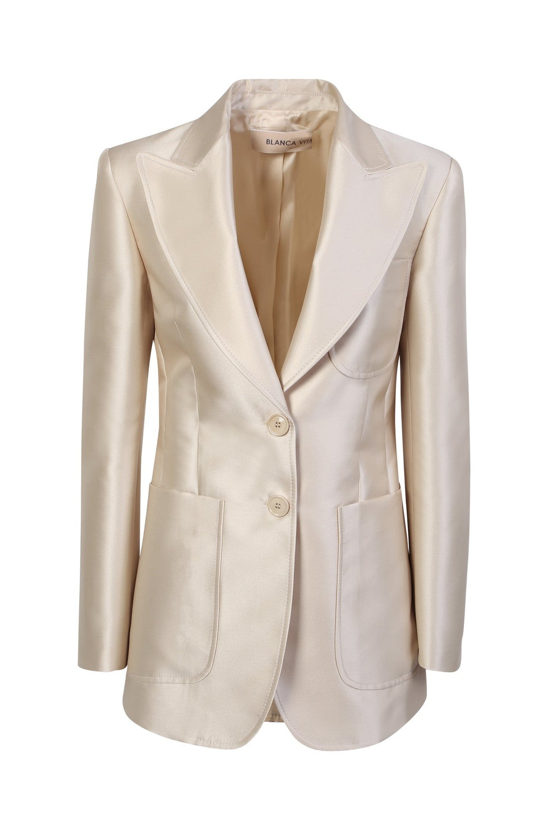 Blanca Vita-OUTLET-SALE-Jacket WEISS-ARCHIVIST