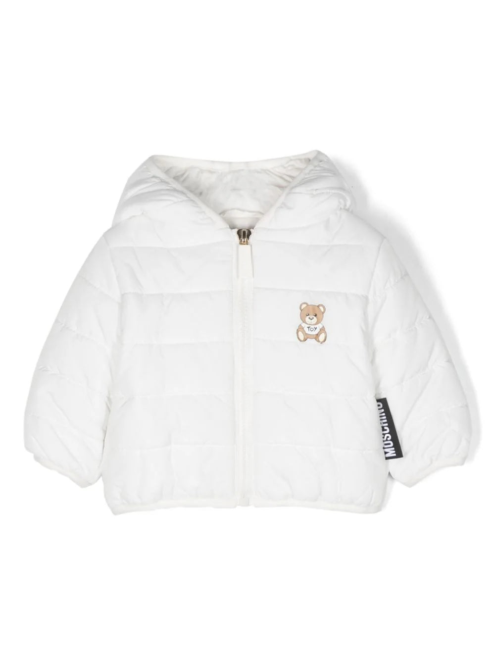 Moschino Kids-OUTLET-SALE-Jacket WEISS-ARCHIVIST