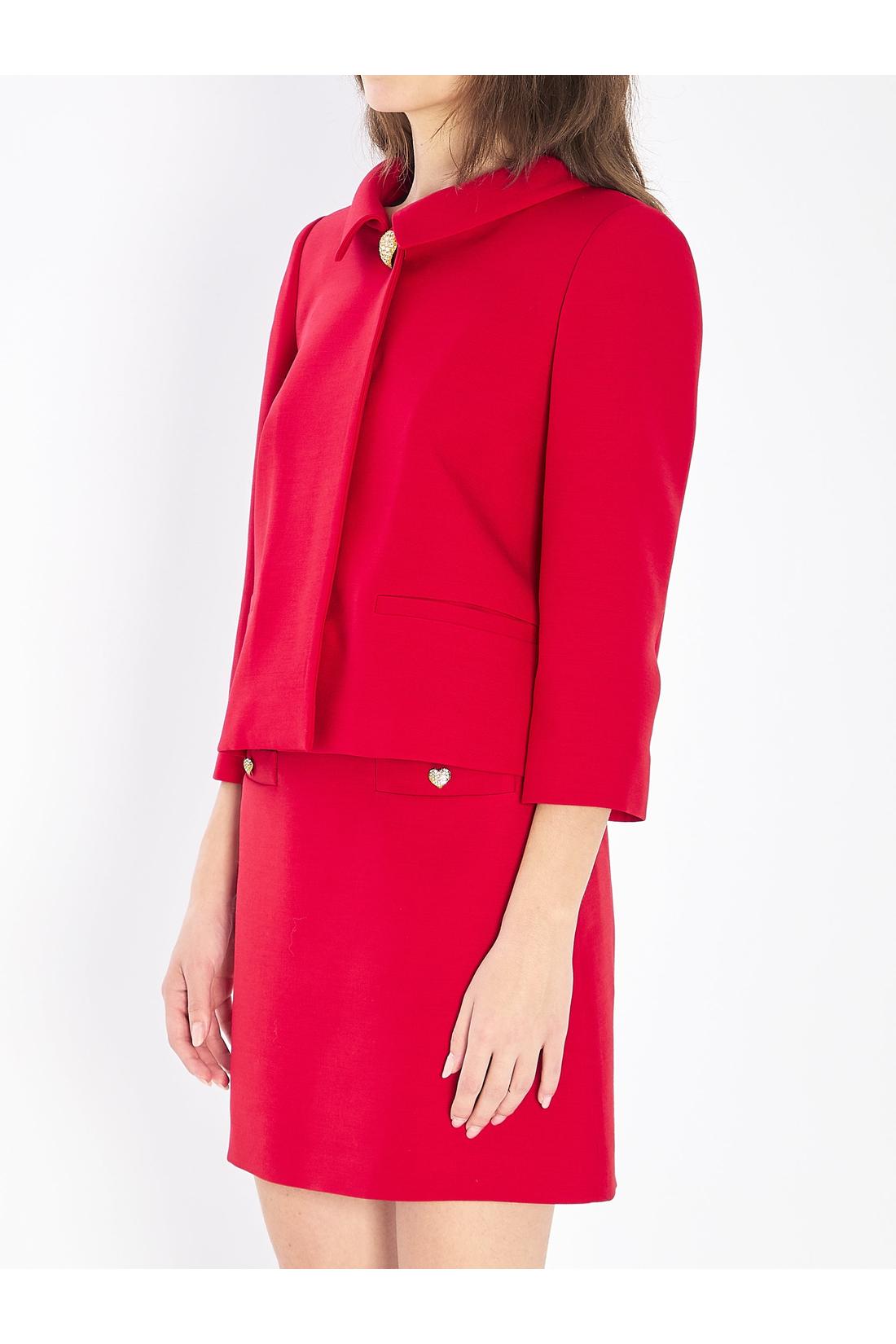 Valentino Garavani-OUTLET-SALE-Jacket in crepe couture-ARCHIVIST