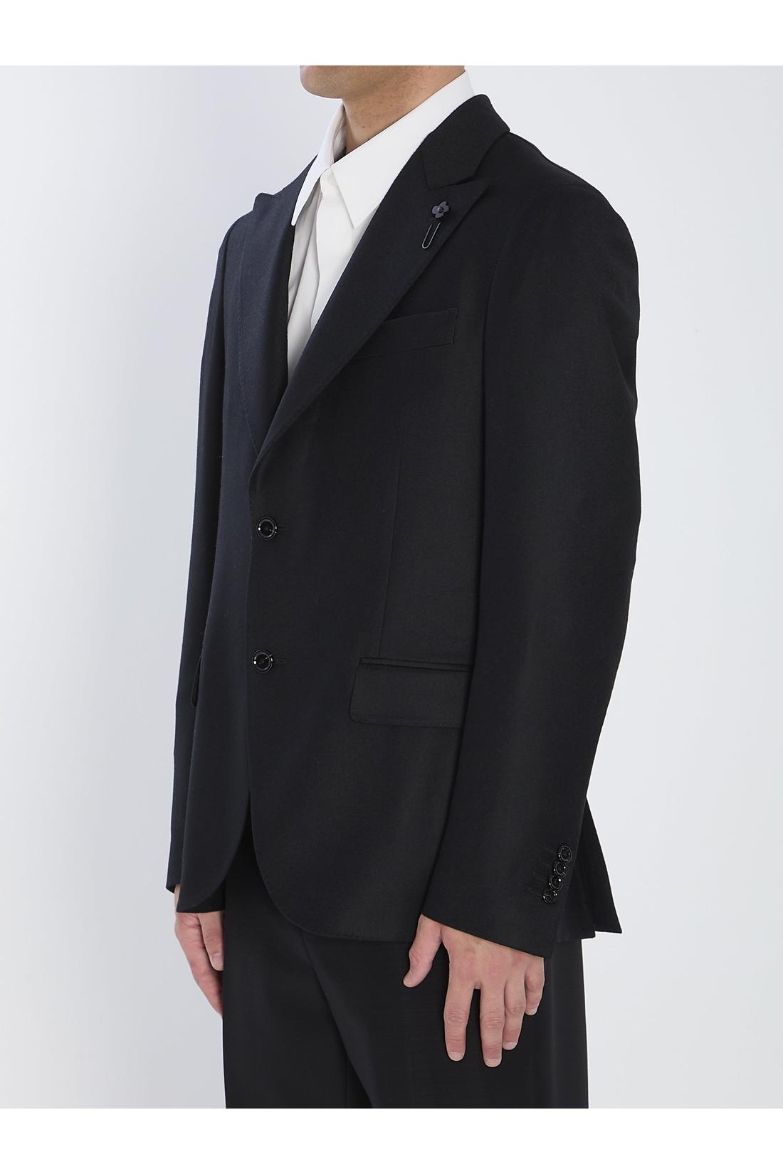 Lardini-OUTLET-SALE-Jacket in pure virgin wool and cashmere-ARCHIVIST