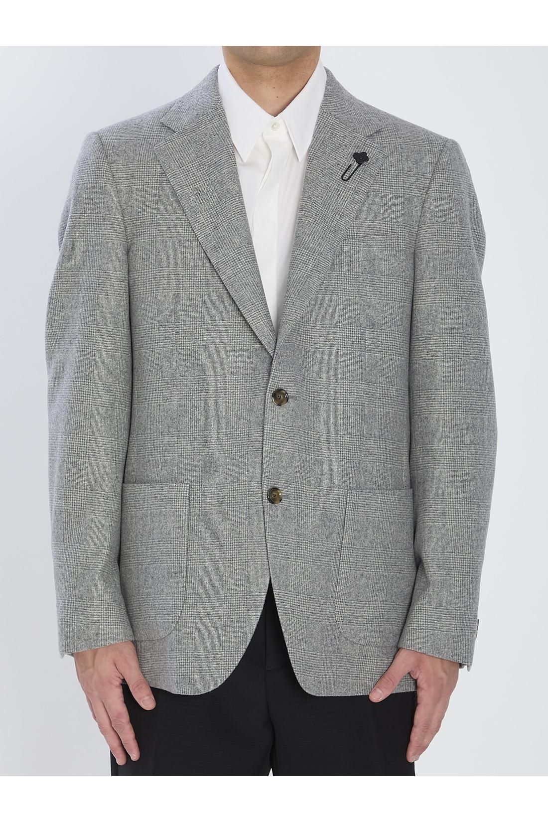 Lardini-OUTLET-SALE-Jacket in virgin wool and cashmere-ARCHIVIST