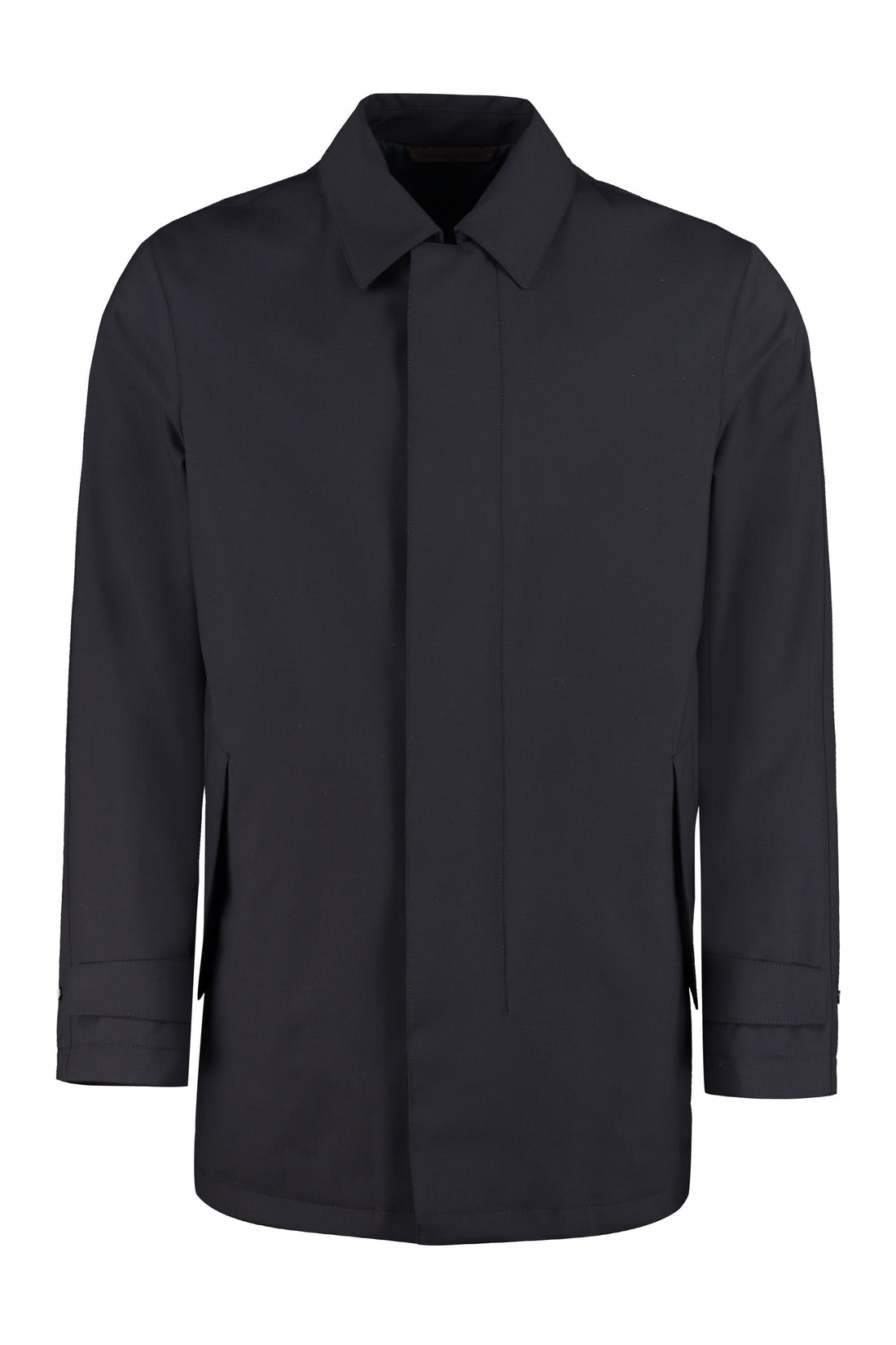 Zegna-OUTLET-SALE-Jacket with zip and button fastening-ARCHIVIST