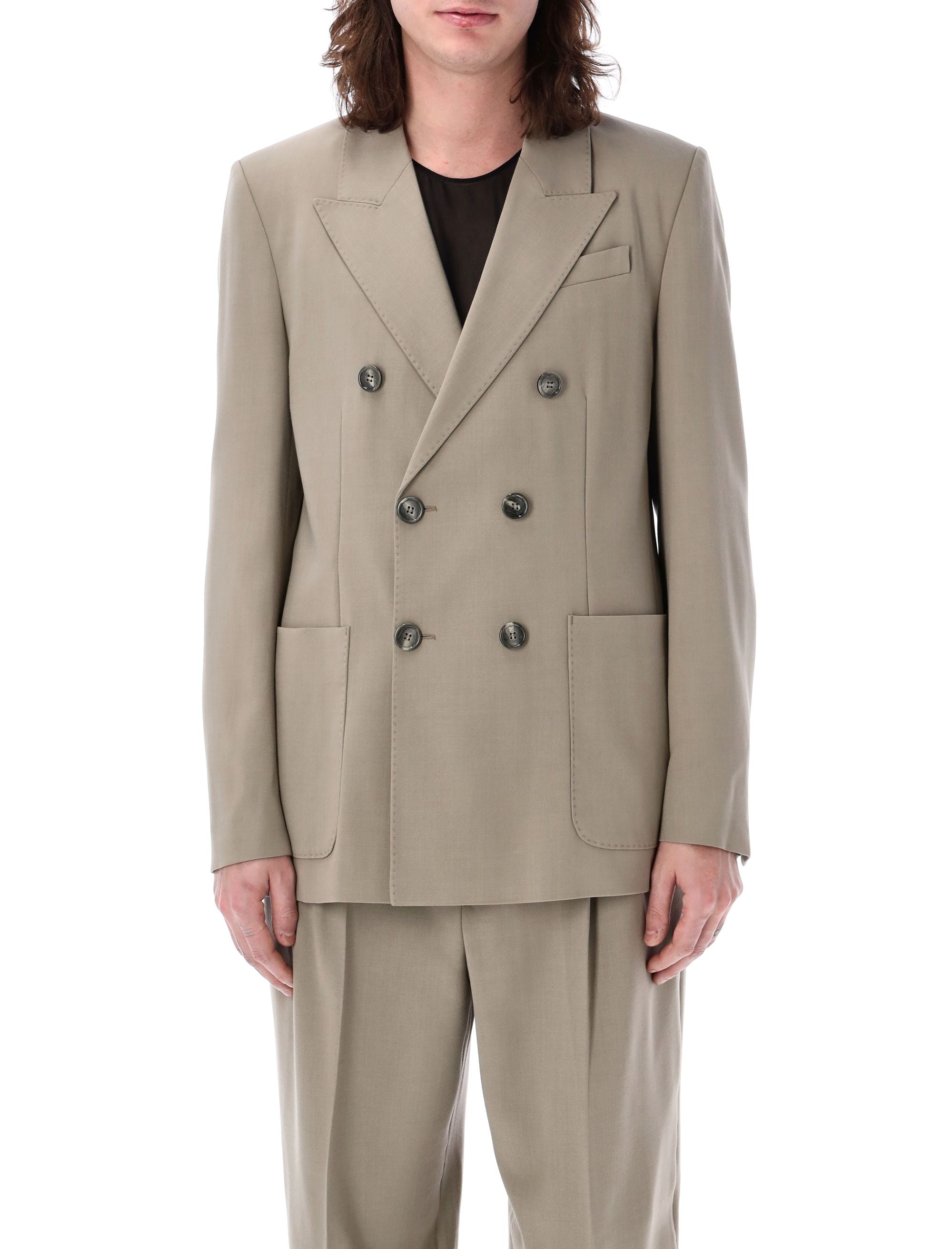 AMI PARIS-OUTLET-SALE-Jackets & Coats BEIGE-ARCHIVIST