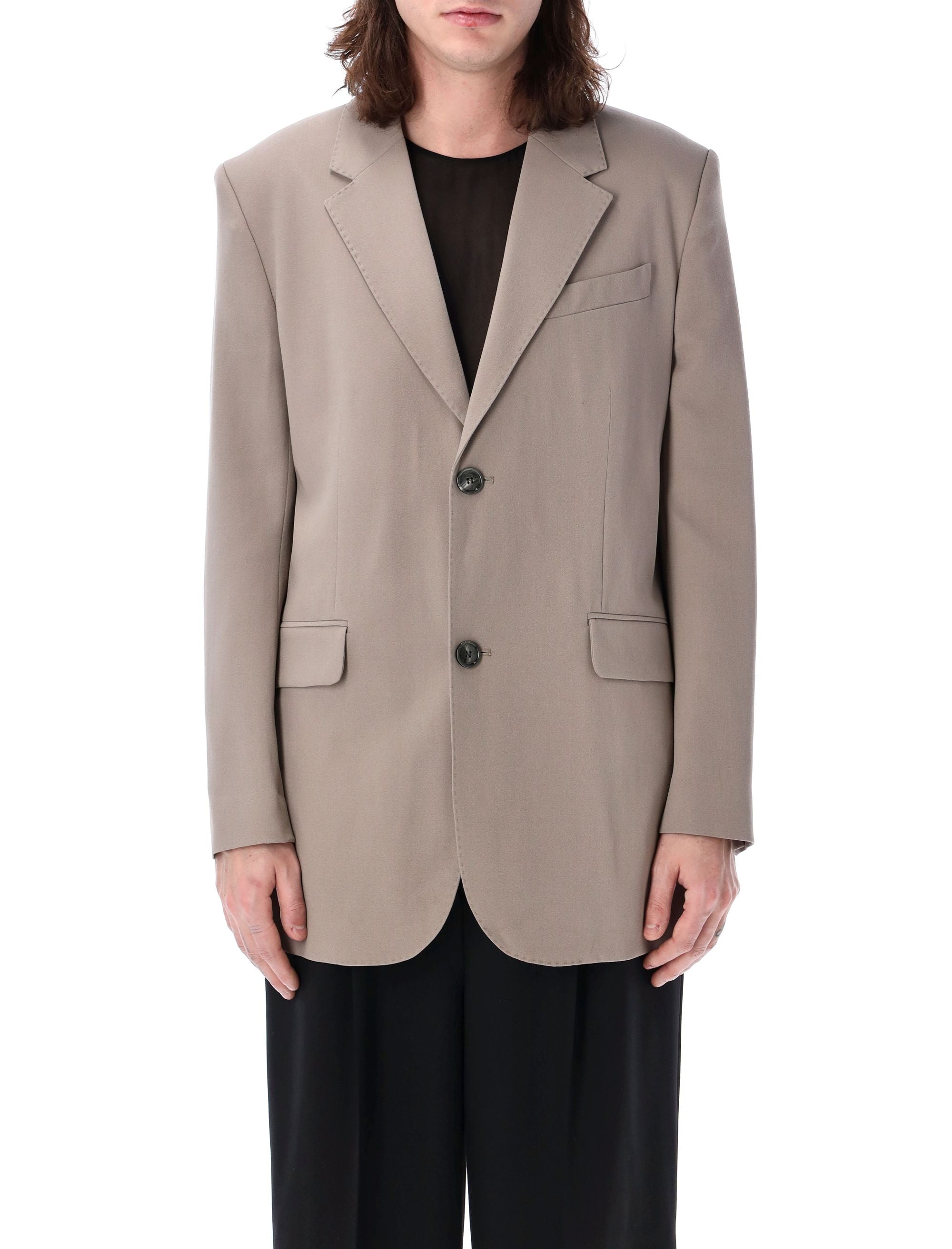 AMI PARIS-OUTLET-SALE-Jackets & Coats BEIGE-ARCHIVIST