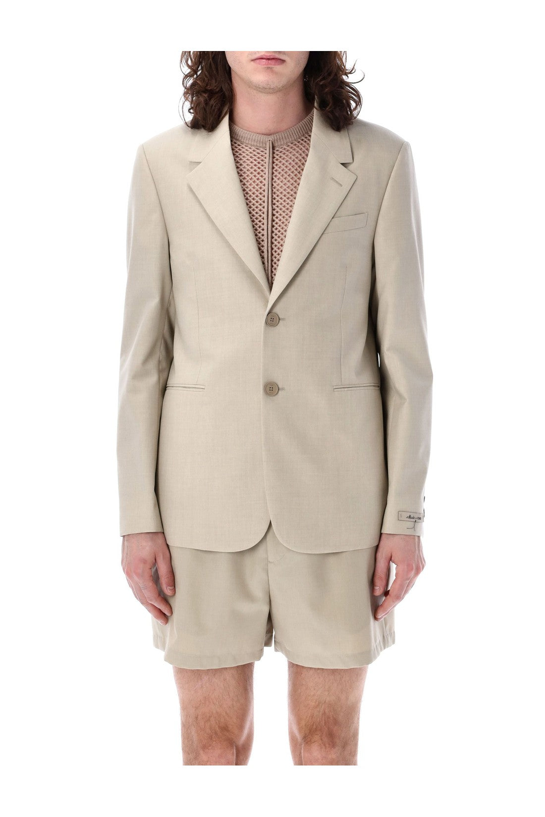 Fendi-OUTLET-SALE-Jackets & Coats BEIGE-ARCHIVIST