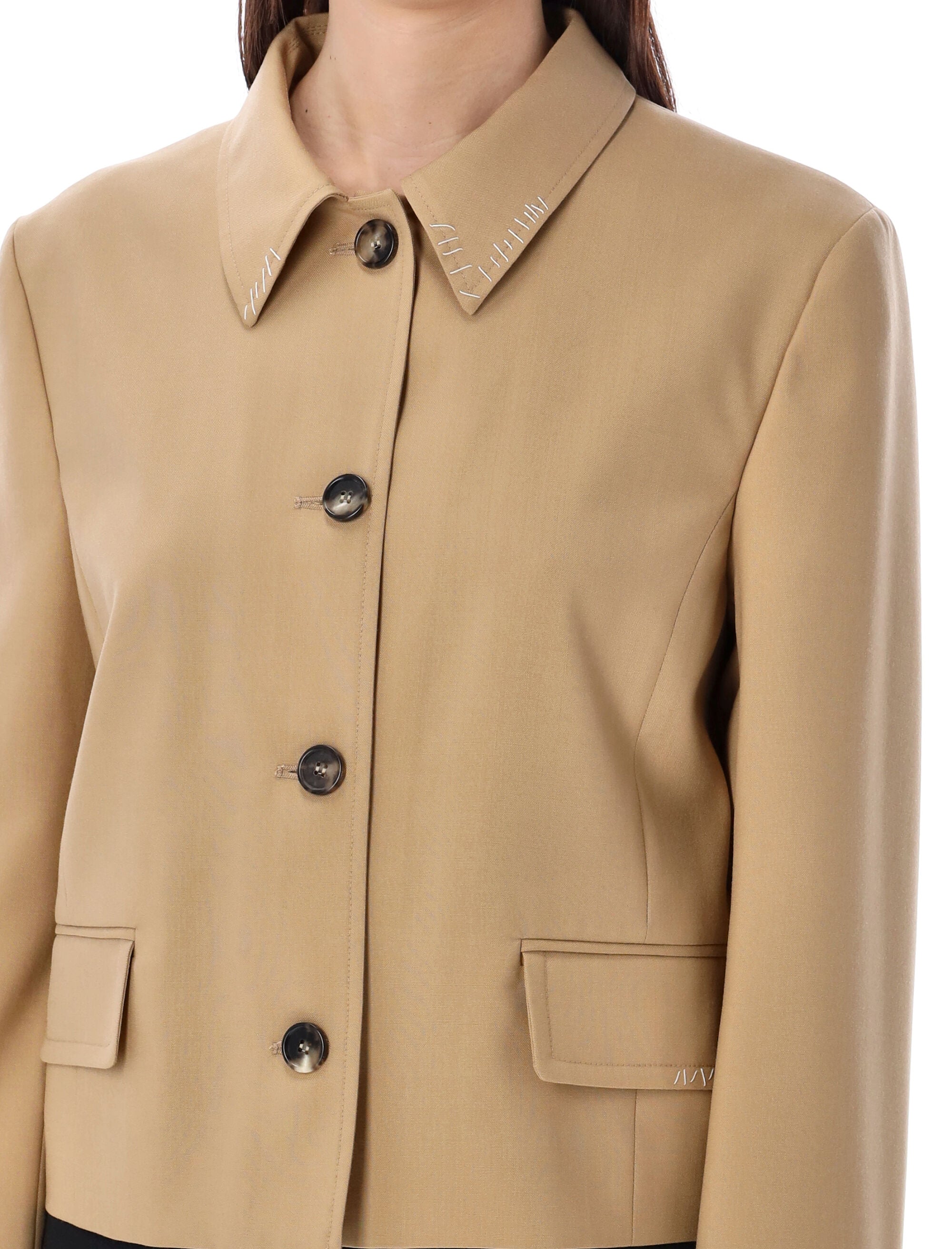 MARNI-OUTLET-SALE-Jackets & Coats BEIGE-ARCHIVIST