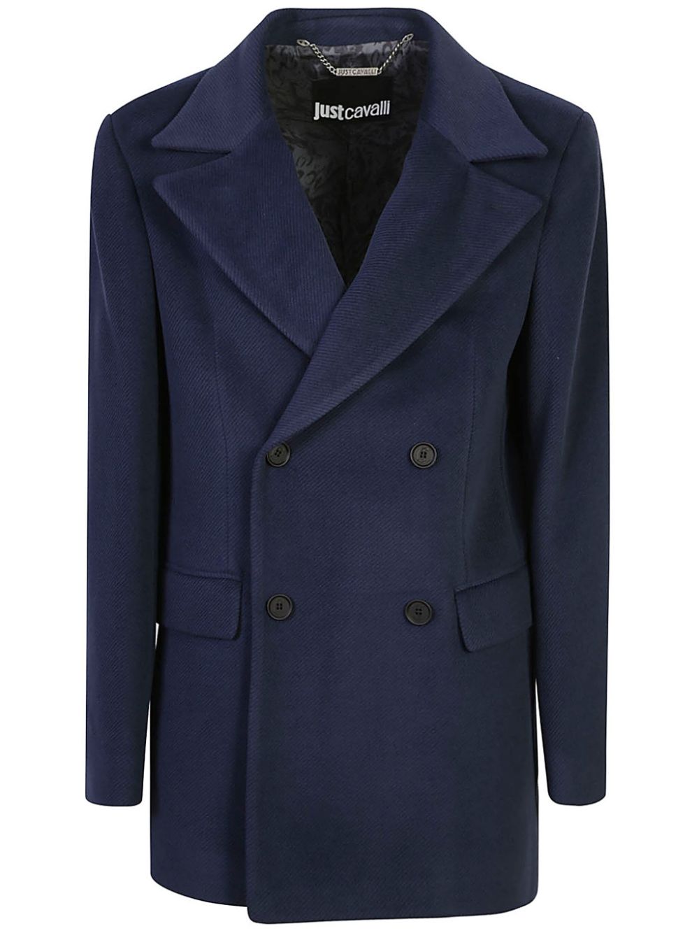 Just Cavalli-OUTLET-SALE-Jackets & Coats BLAU-ARCHIVIST