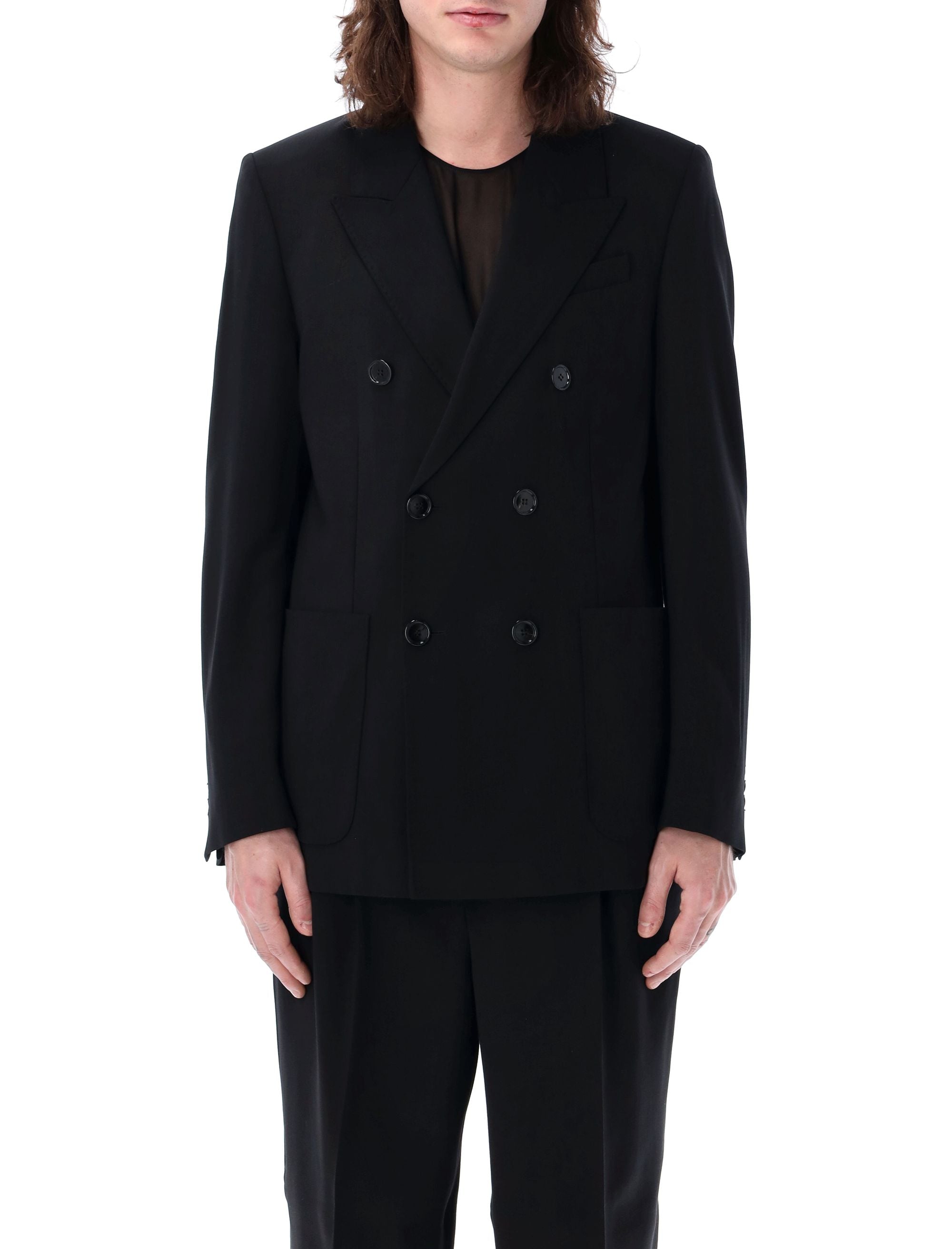 AMI PARIS-OUTLET-SALE-Jackets & Coats SCHWARZ-ARCHIVIST