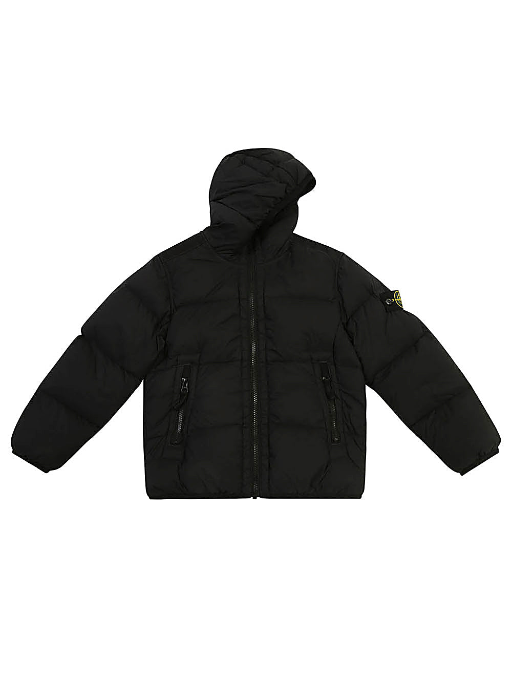 STONE ISLAND KIDS-OUTLET-SALE-Jackets & Coats SCHWARZ-ARCHIVIST