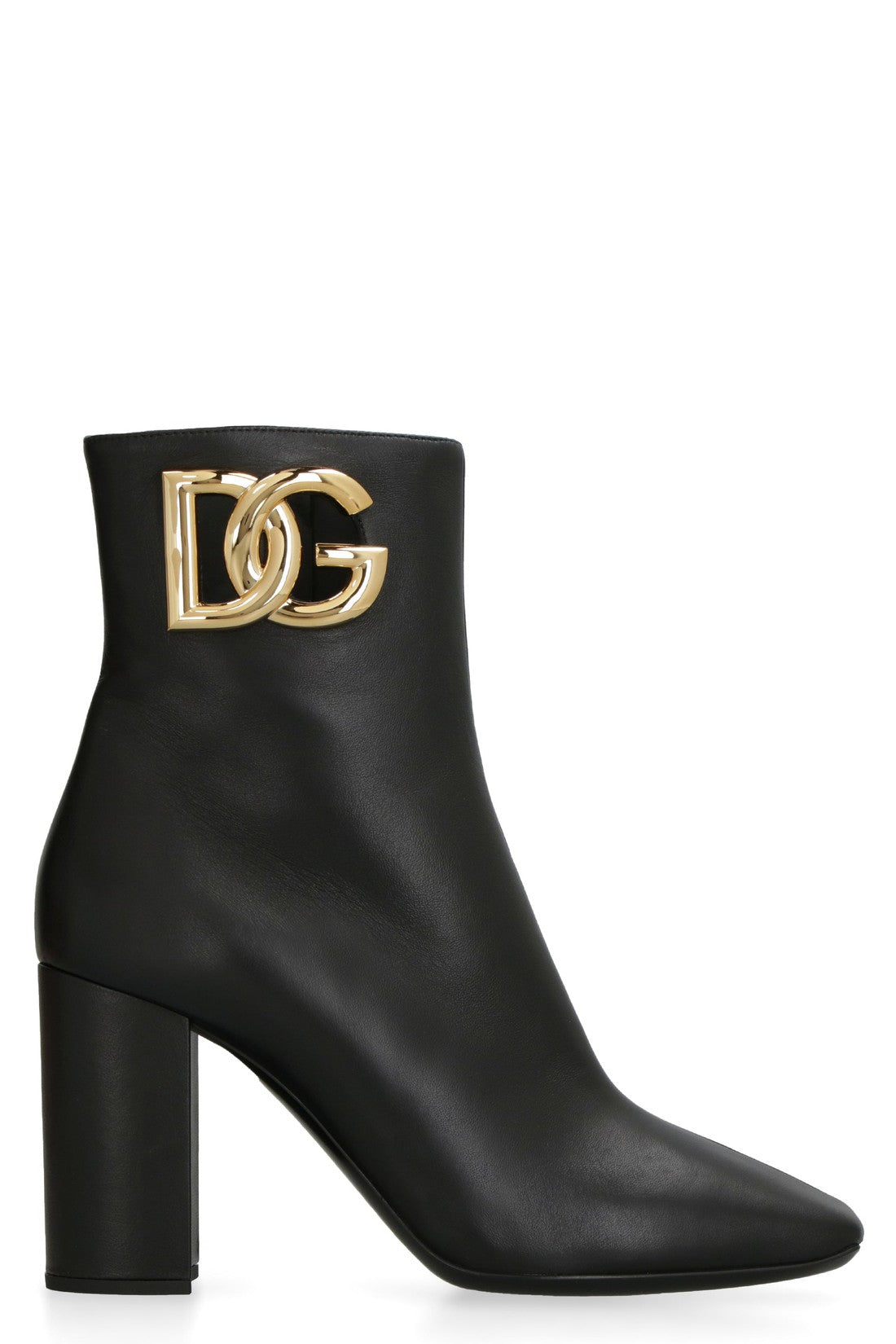 Dolce & Gabbana-OUTLET-SALE-Jackie nappa ankle boots-ARCHIVIST