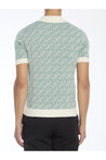 CASABLANCA-OUTLET-SALE-Jacquard Monogram polo-ARCHIVIST