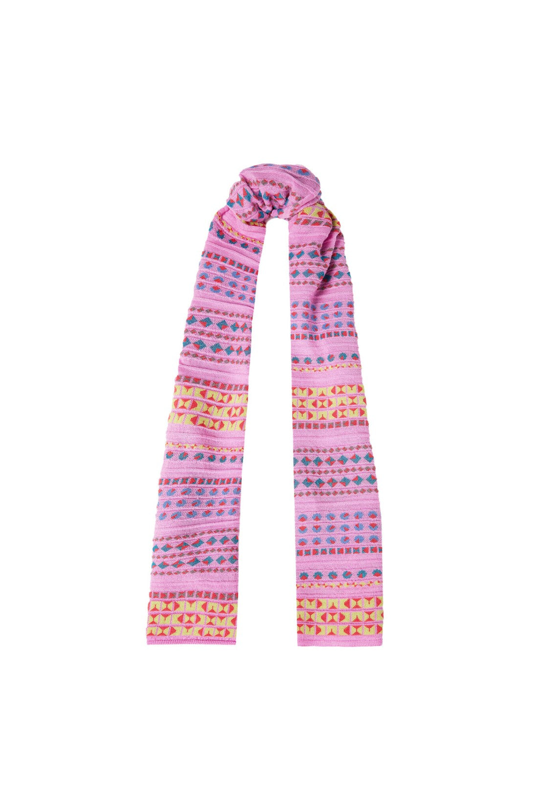 Missoni-OUTLET-SALE-Jacquard Wool Scarf-ARCHIVIST