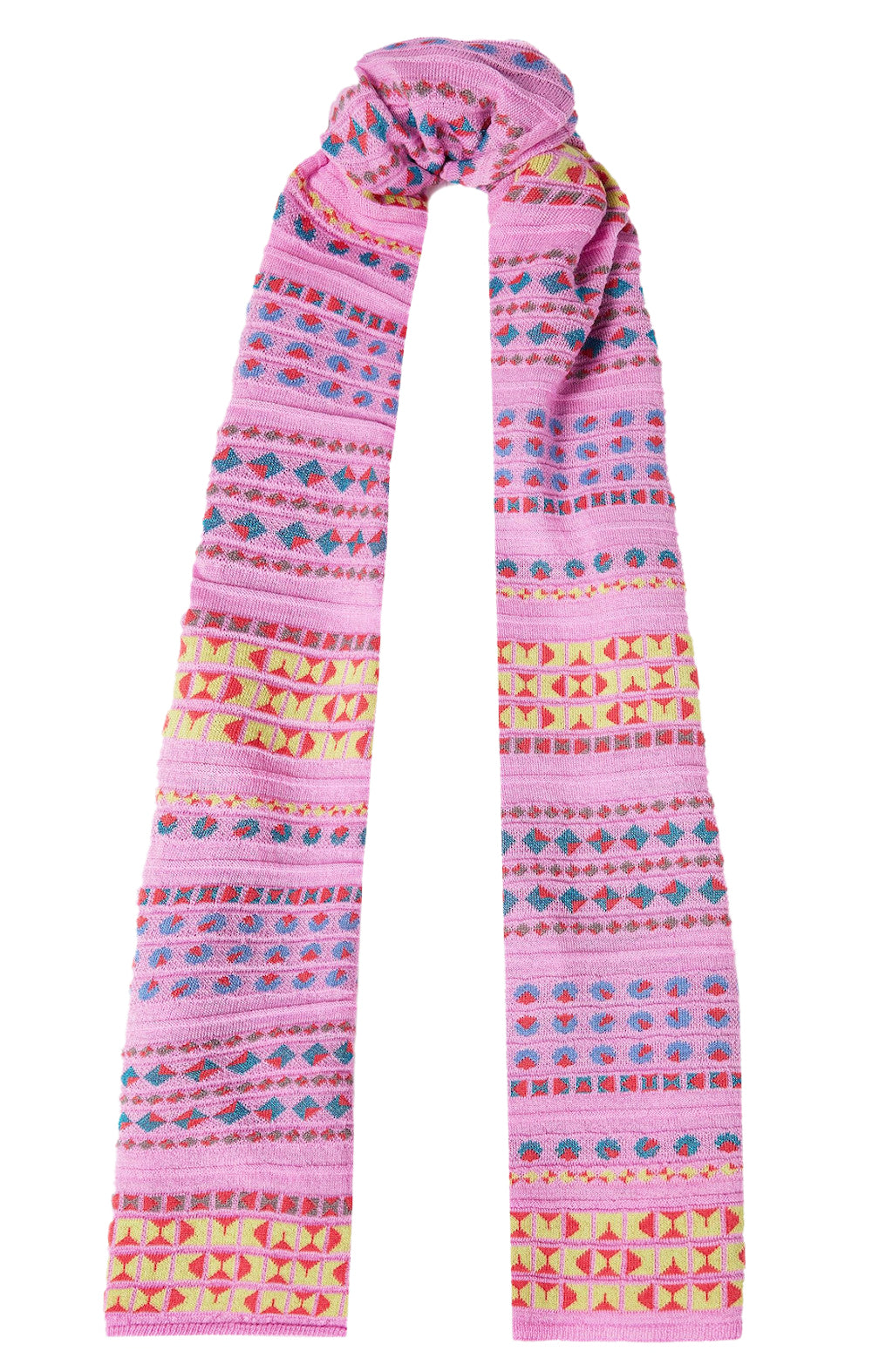 Missoni-OUTLET-SALE-Jacquard Wool Scarf-ARCHIVIST