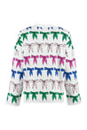 Boutique Moschino-OUTLET-SALE-Jacquard crew-neck sweater-ARCHIVIST