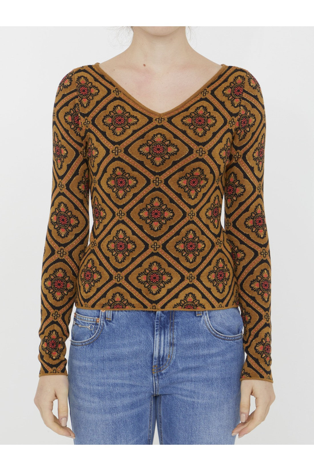 ETRO-OUTLET-SALE-Jacquard fabric jumper-ARCHIVIST