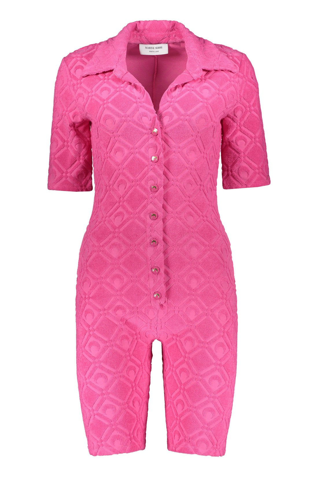 Marine Serre-OUTLET-SALE-Jacquard jumpsuit-ARCHIVIST