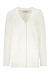 Fendi-OUTLET-SALE-Jacquard knit cardigan-ARCHIVIST