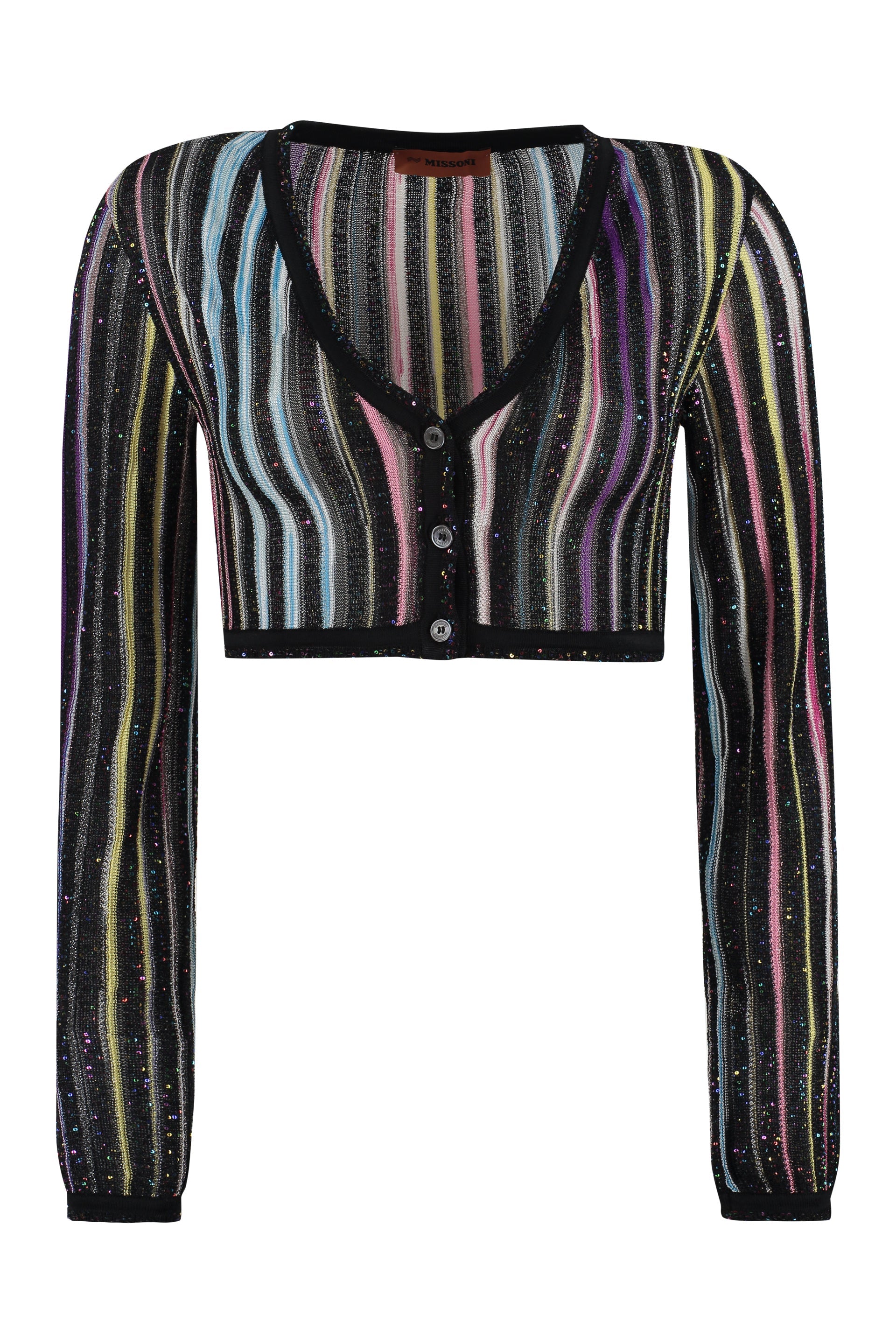 Missoni-OUTLET-SALE-Jacquard knit cardigan-ARCHIVIST