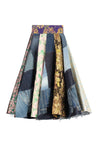 Dolce & Gabbana-OUTLET-SALE-Jacquard motif skirt-ARCHIVIST