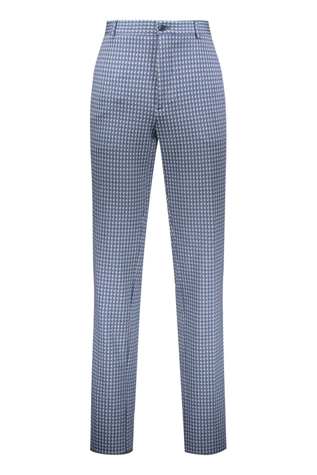 Etro-OUTLET-SALE-Jacquard motif trousers-ARCHIVIST