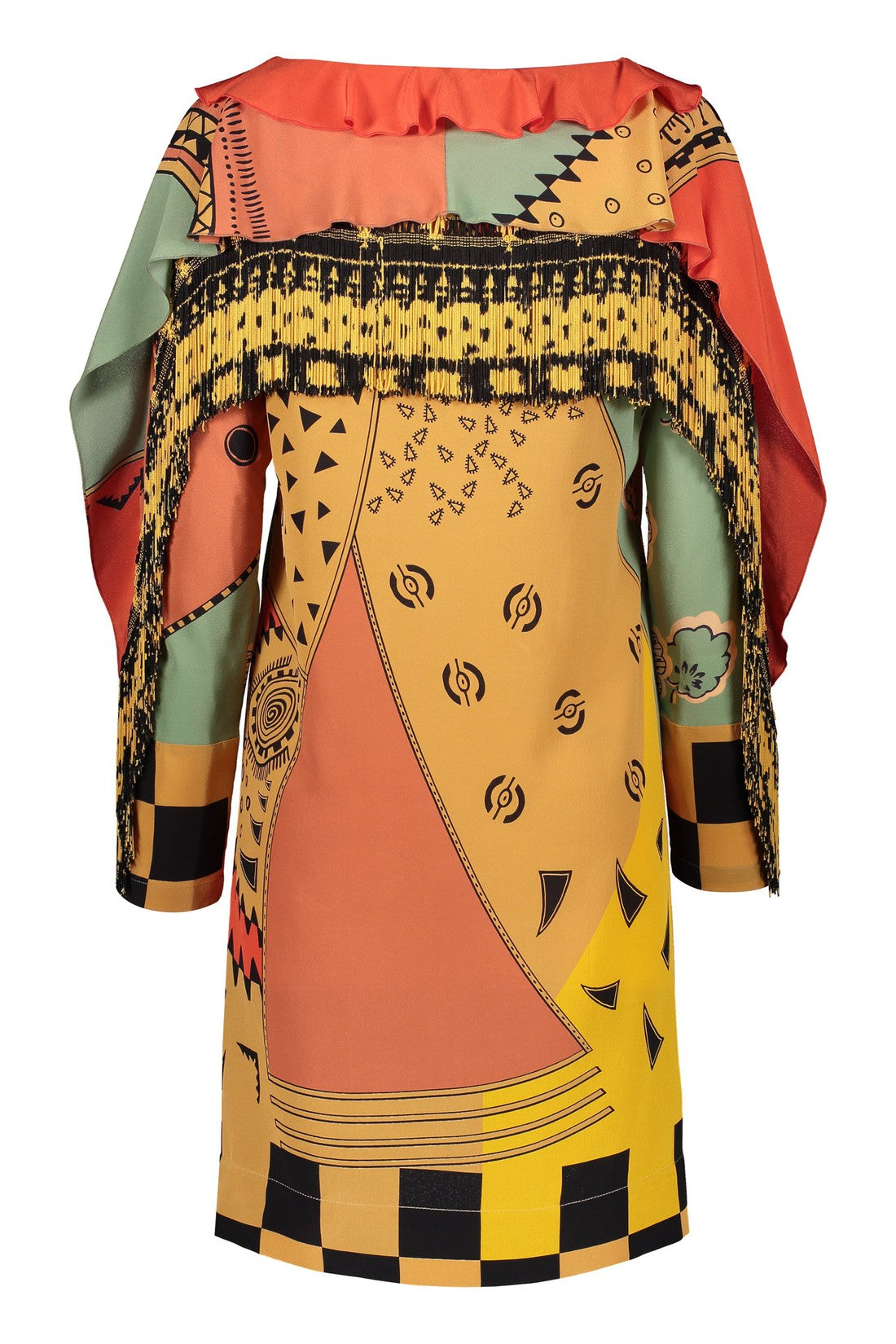 Etro-OUTLET-SALE-Jacquard silk dress-ARCHIVIST