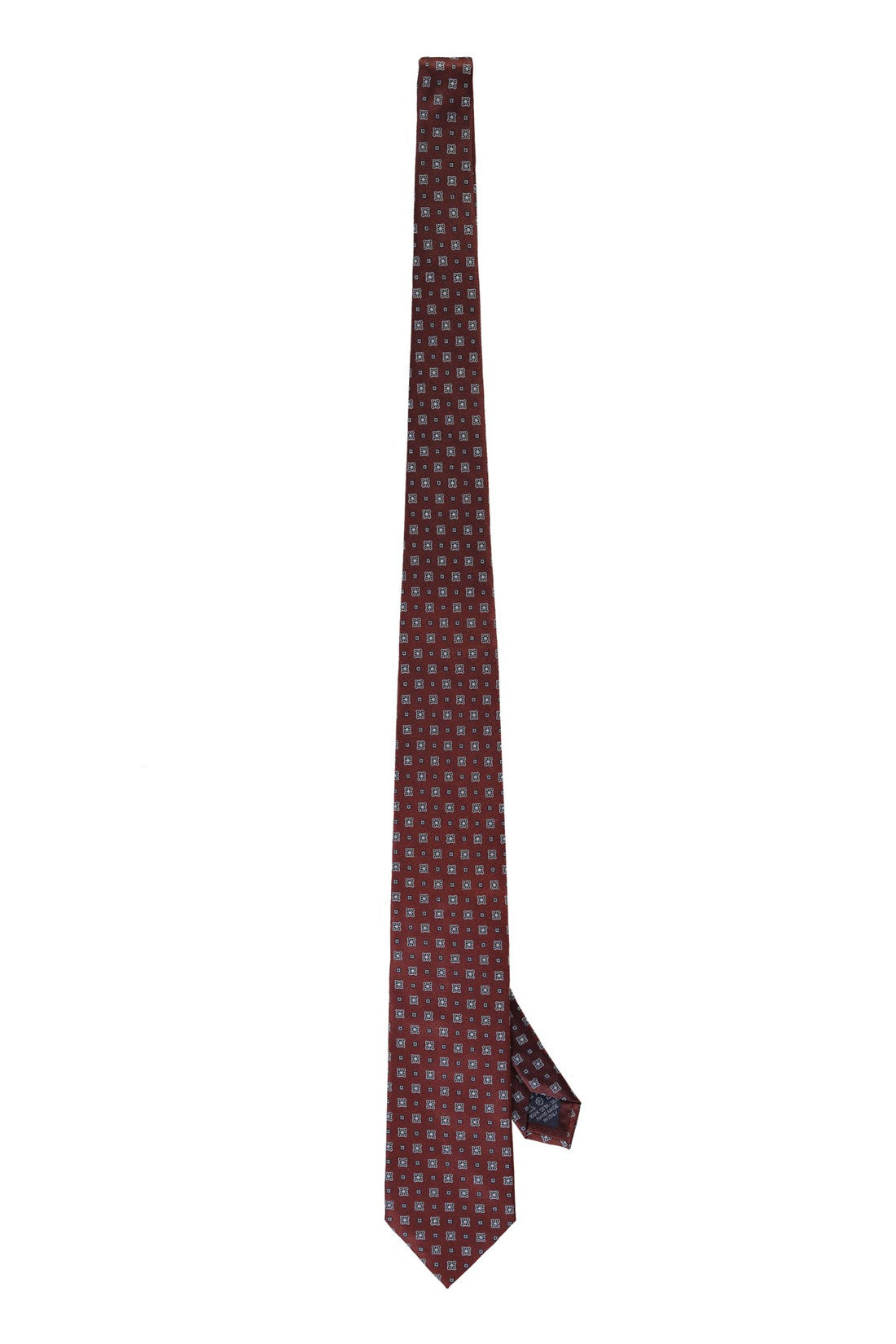 CORNELIANI-OUTLET-SALE-Jacquard silk tie-ARCHIVIST