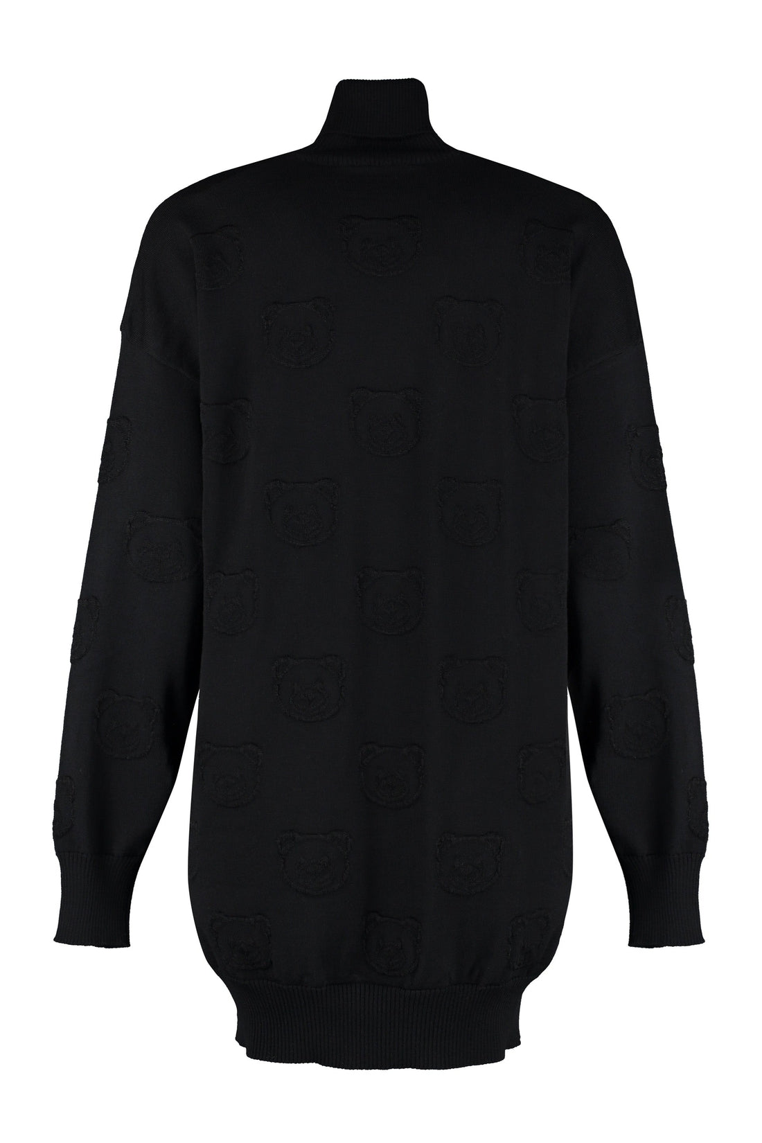 Moschino-OUTLET-SALE-Jacquard sweater dress-ARCHIVIST