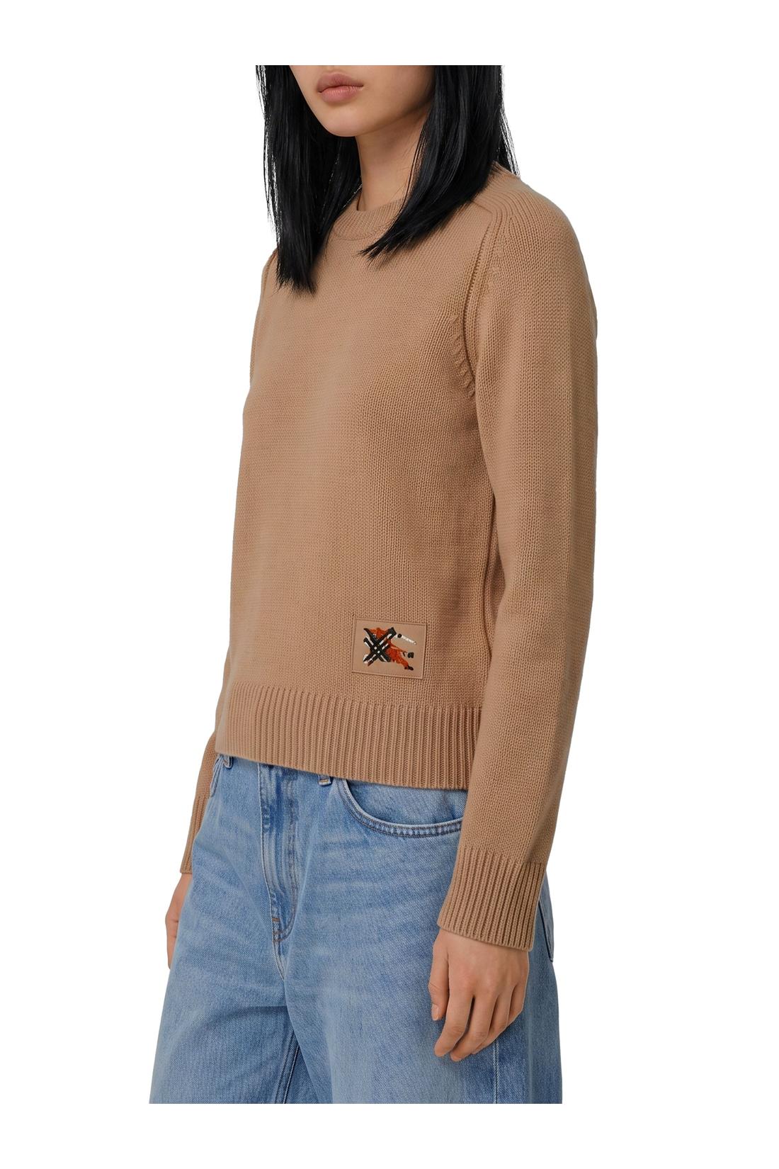 Burberry-OUTLET-SALE-Janelle sweater in wool and cashmere-ARCHIVIST