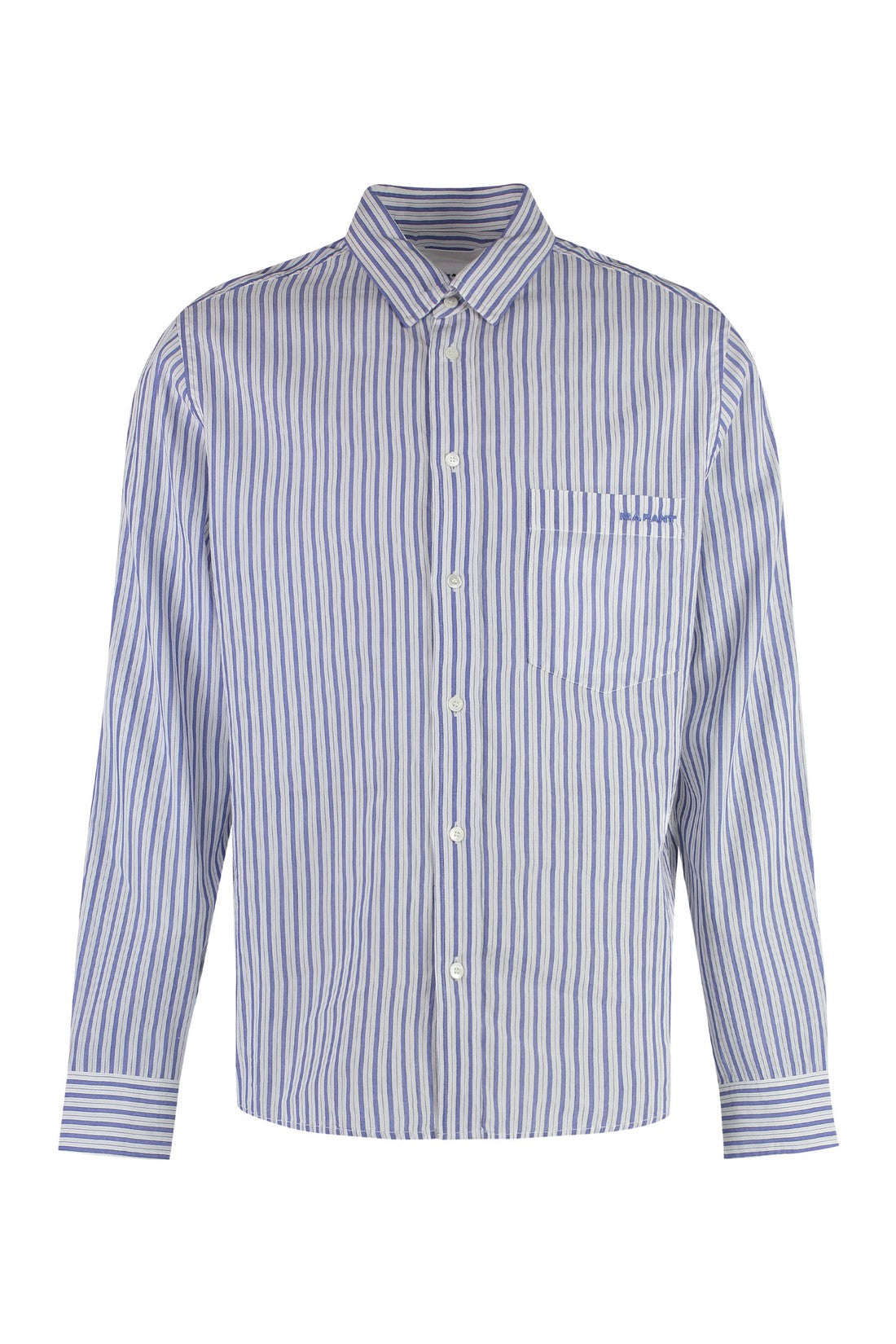 Marant-OUTLET-SALE-Jasolo Striped cotton shirt-ARCHIVIST