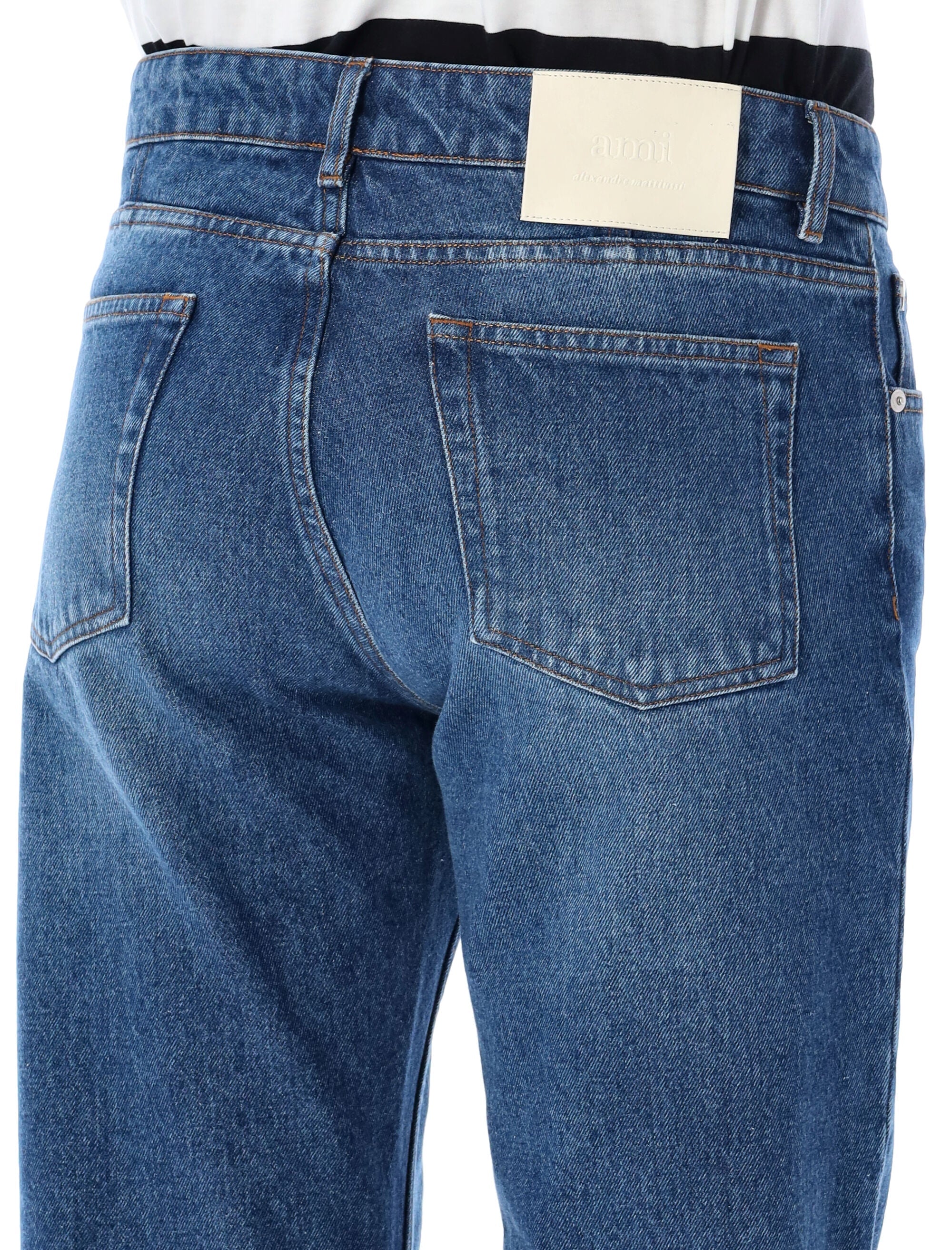 AMI PARIS-OUTLET-SALE-Jeans BLAU-ARCHIVIST