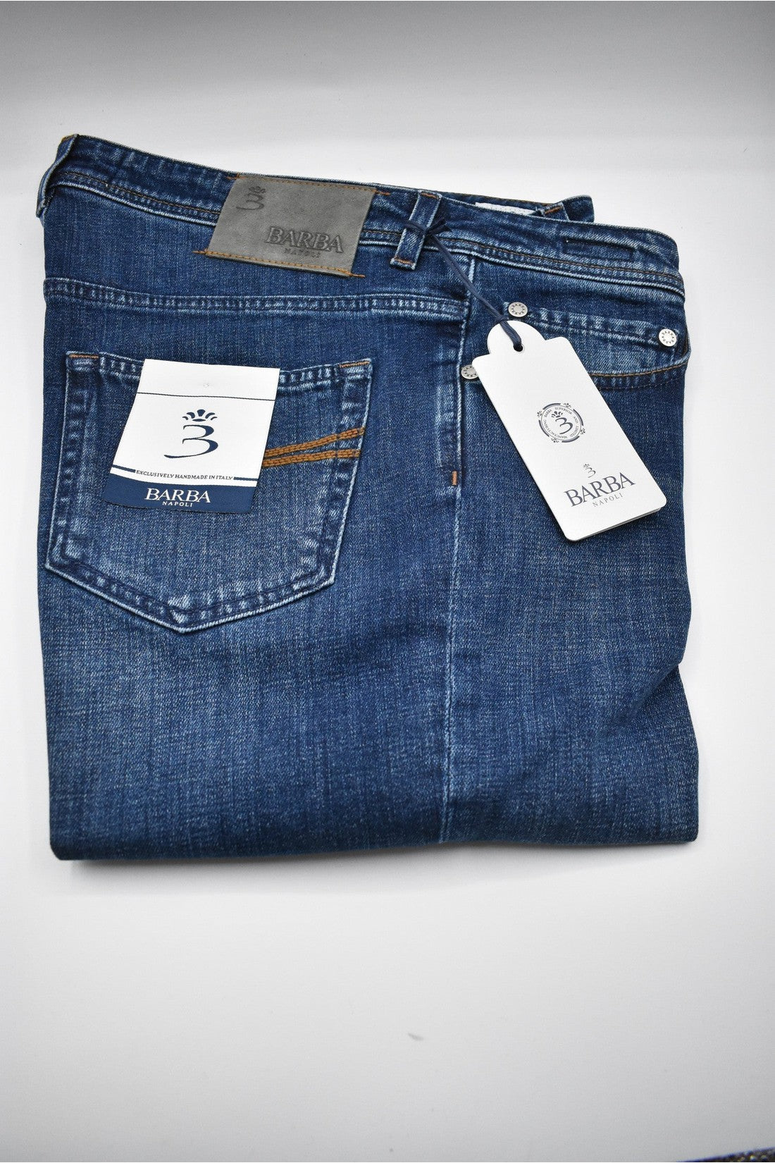 BARBA-OUTLET-SALE-Jeans BLAU-ARCHIVIST