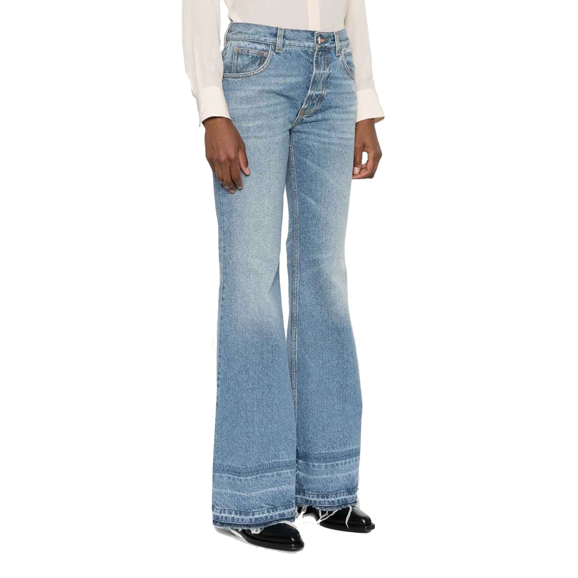 CHLOE'-OUTLET-SALE-Jeans BLAU-ARCHIVIST