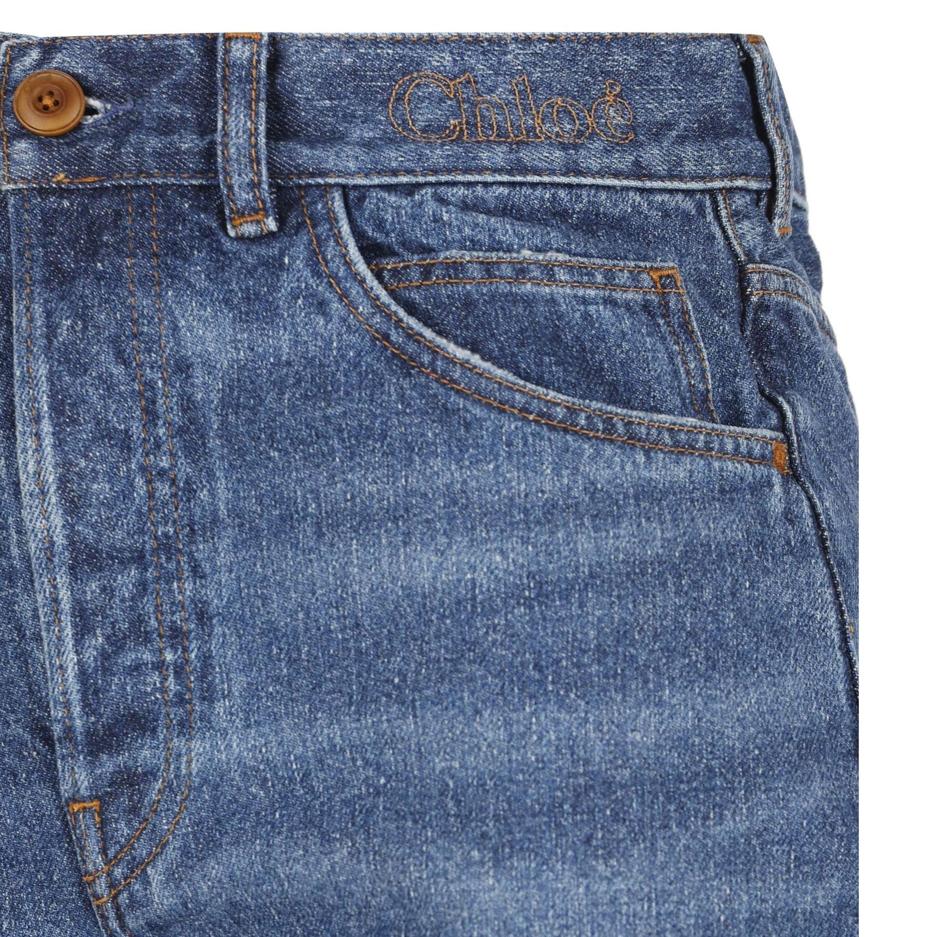 CHLOE'-OUTLET-SALE-Jeans BLAU-ARCHIVIST