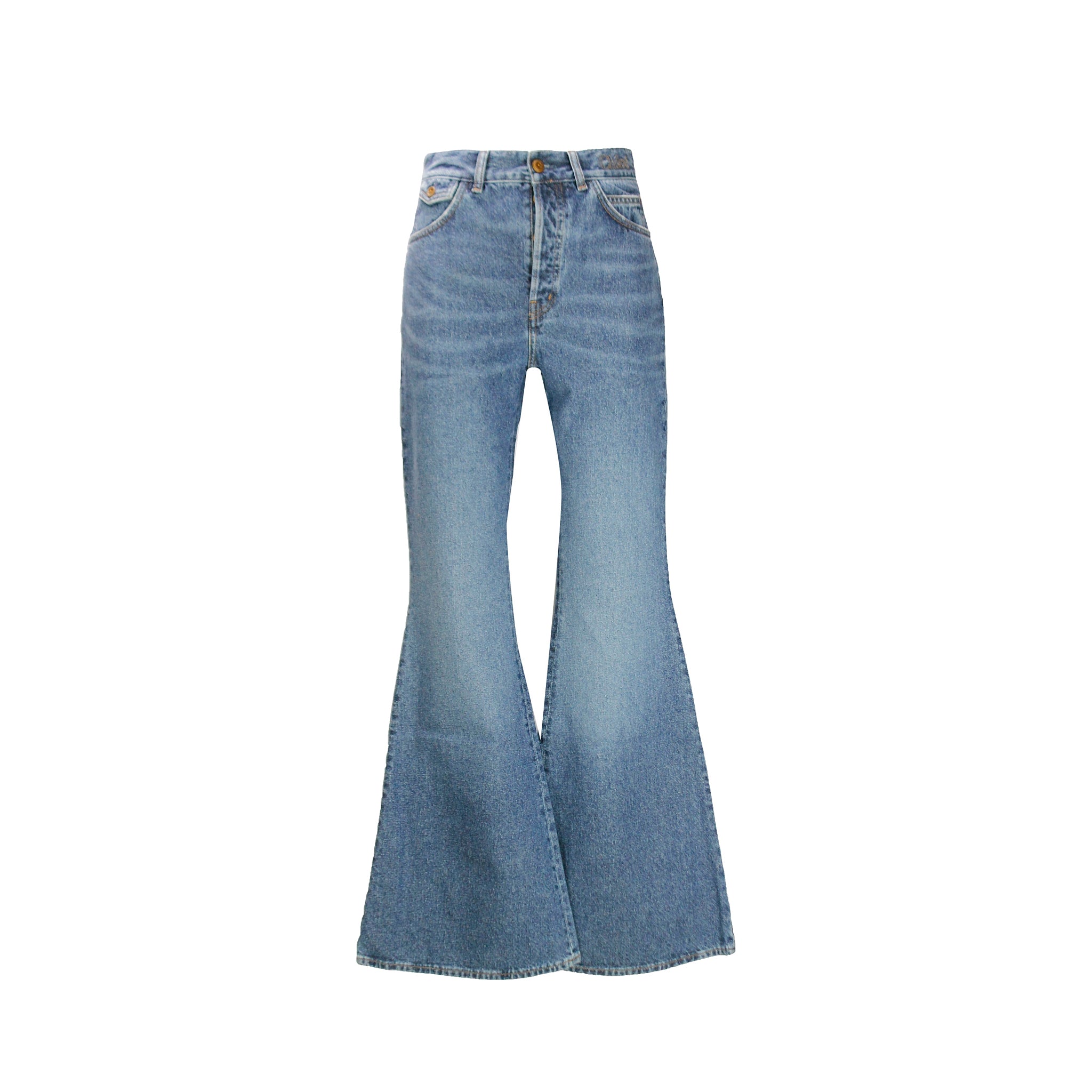 CHLOE'-OUTLET-SALE-Jeans BLAU-ARCHIVIST