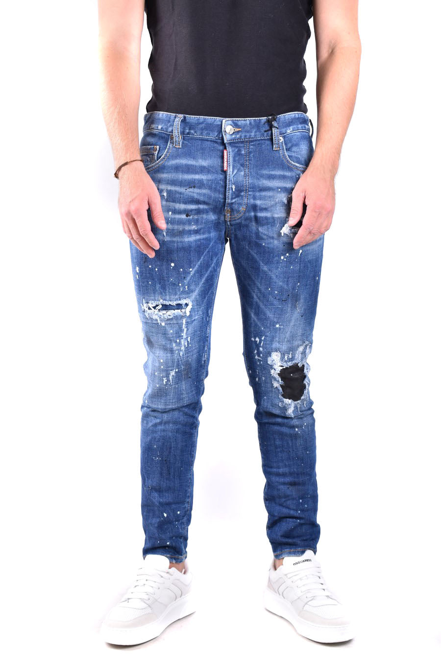 DSQUARED2-OUTLET-SALE-Jeans BLAU-ARCHIVIST