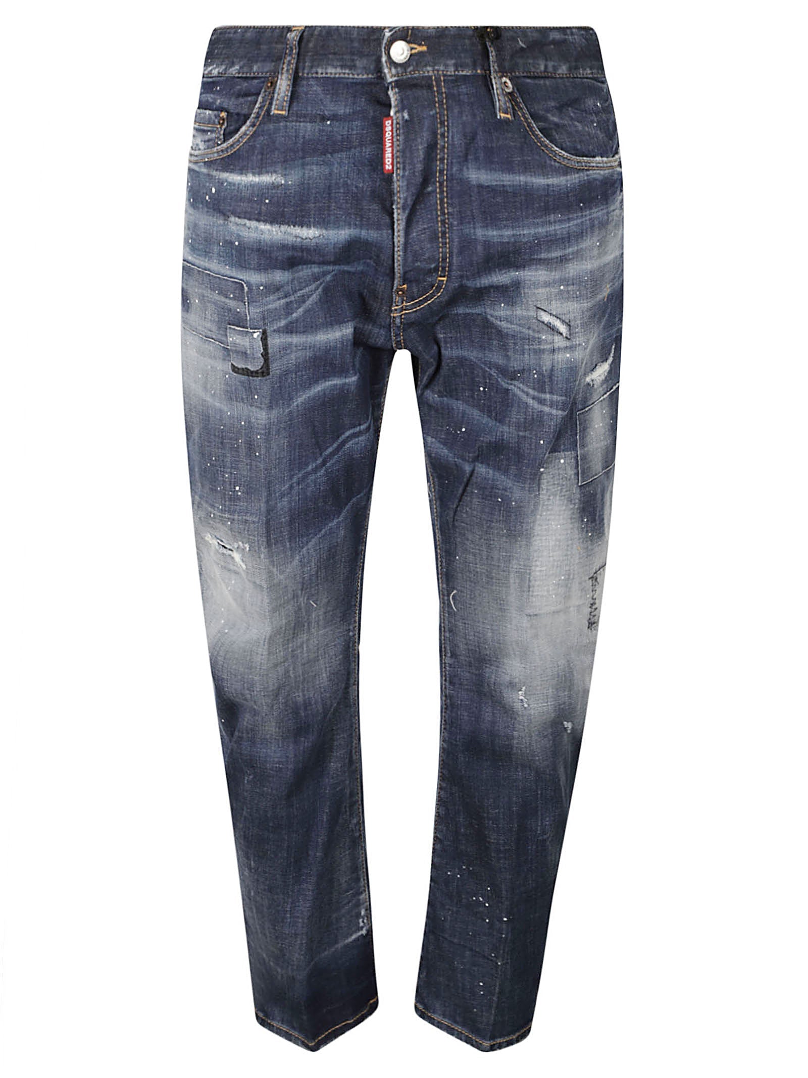 DSQUARED2-OUTLET-SALE-Jeans BLAU-ARCHIVIST