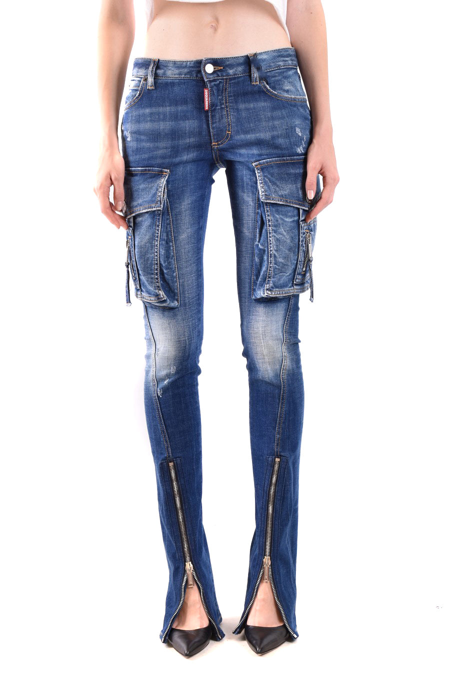 DSQUARED2-OUTLET-SALE-Jeans BLAU-ARCHIVIST