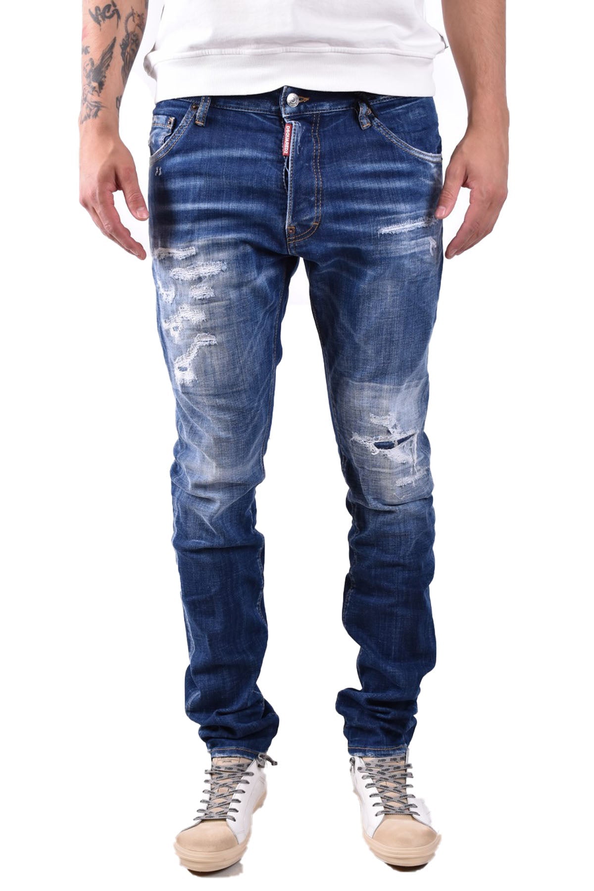 DSQUARED2-OUTLET-SALE-Jeans BLAU-ARCHIVIST