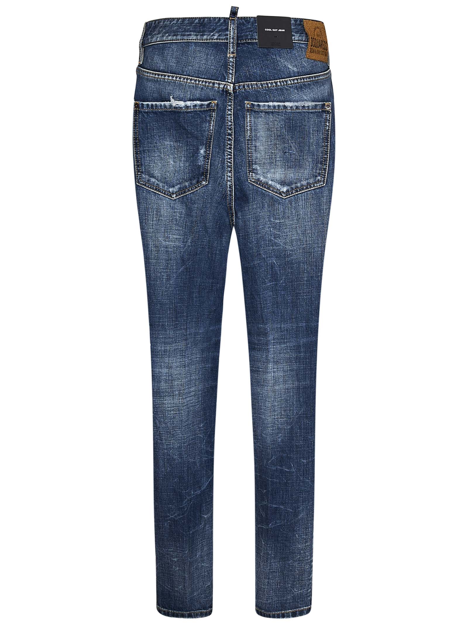 DSQUARED2-OUTLET-SALE-Jeans BLAU-ARCHIVIST