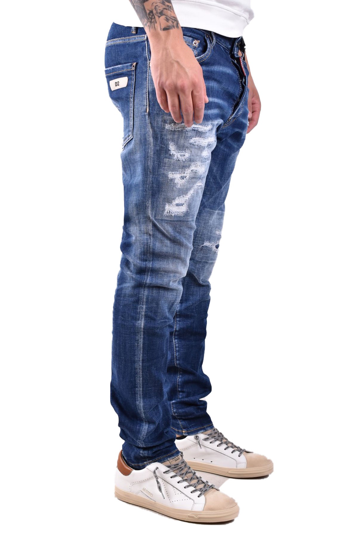 DSQUARED2-OUTLET-SALE-Jeans BLAU-ARCHIVIST