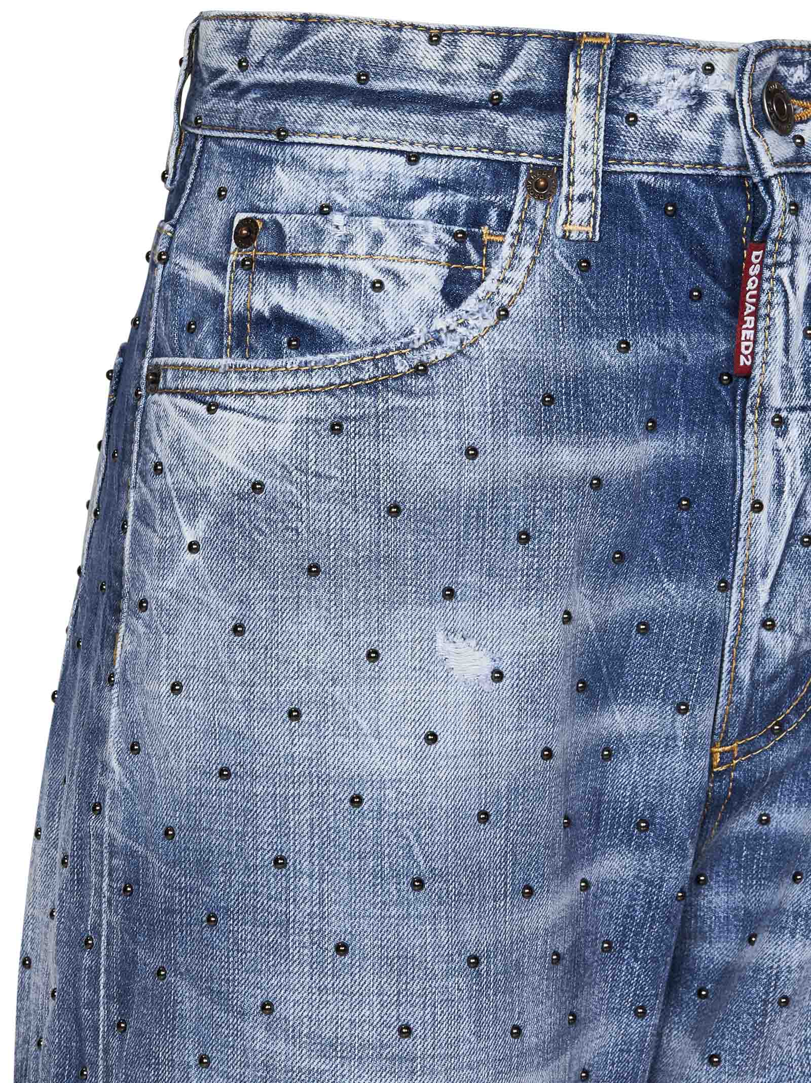 DSQUARED2-OUTLET-SALE-Jeans BLAU-ARCHIVIST