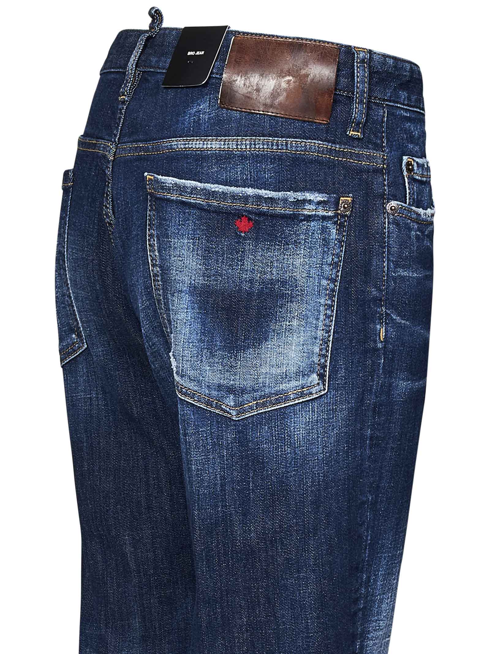 DSQUARED2-OUTLET-SALE-Jeans BLAU-ARCHIVIST